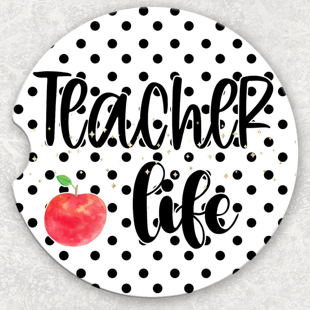 Car Coaster Set - Teacher Life