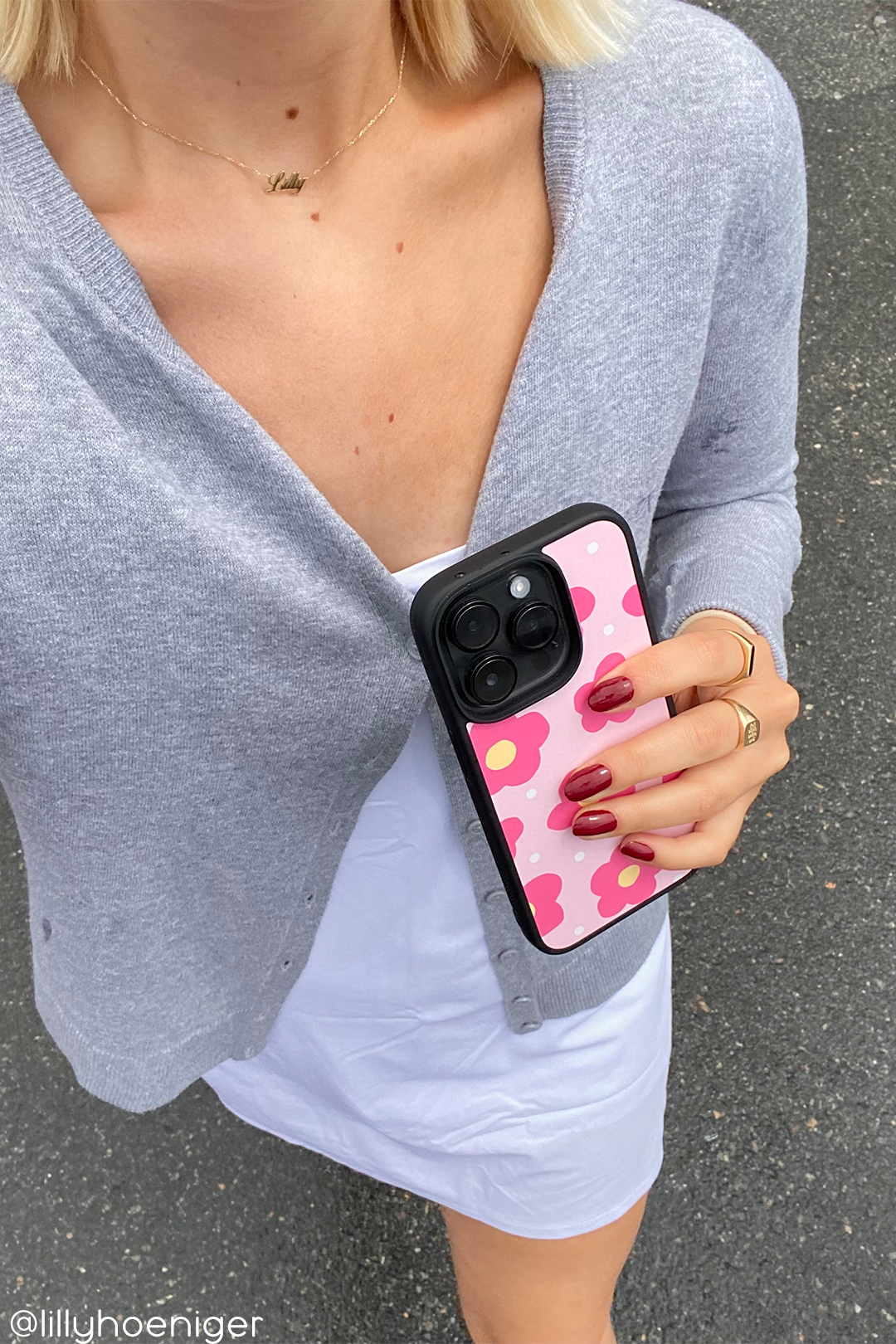 Cartoon Daisy iPhone case