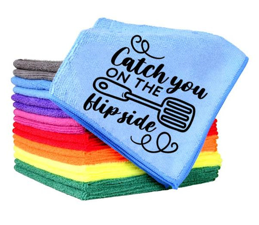 Catch You on the Flip Side Towel