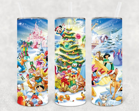 Christmas 20 oz Skinny Tumbler