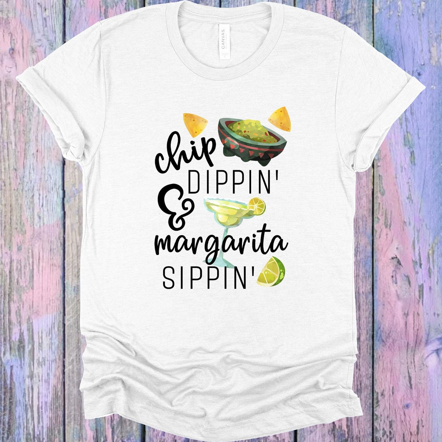 Chip Dippin and Margarita Sippin Graphic Tee