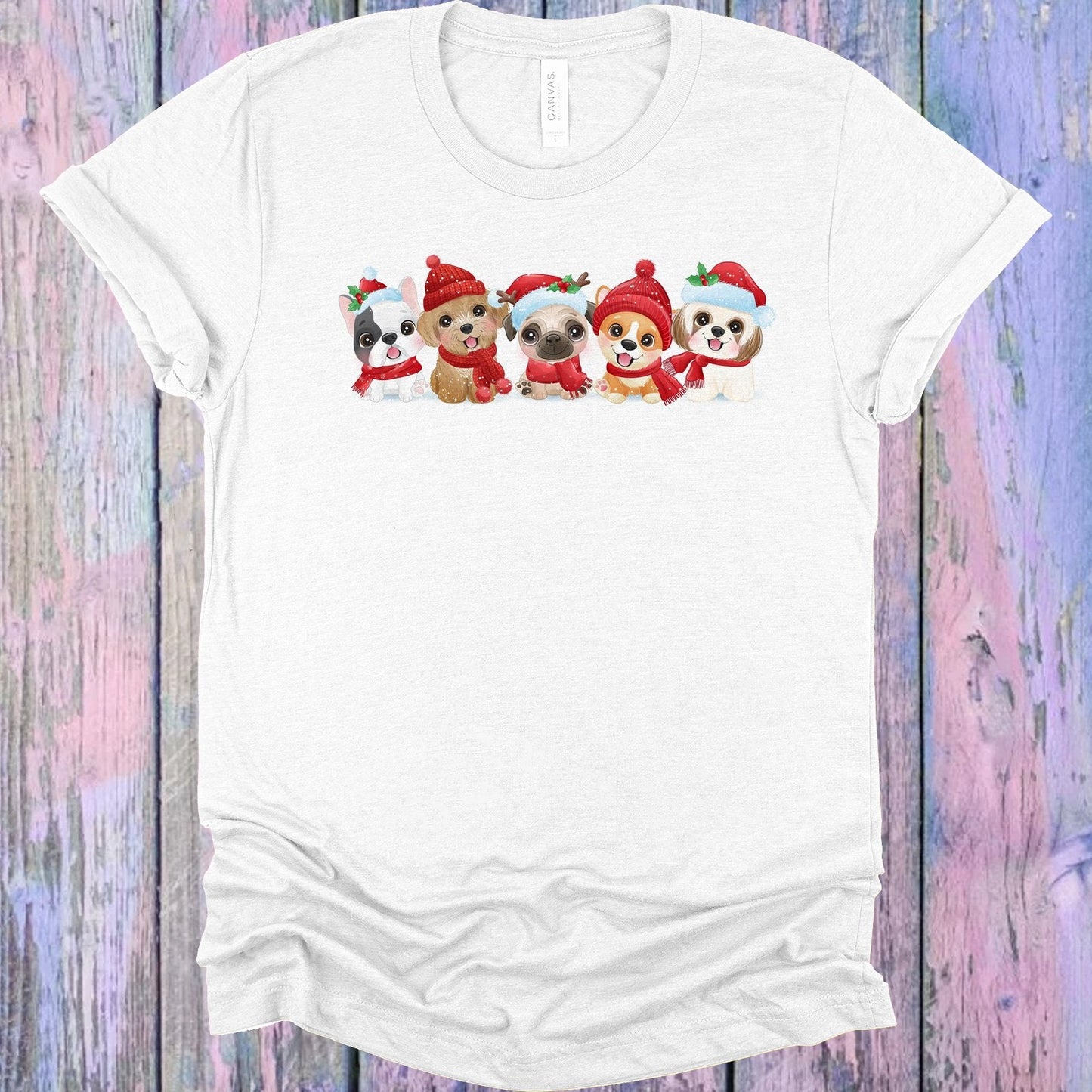 Christmas Dogs Graphic Tee