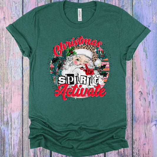 Christmas Spirit Activate Graphic Tee