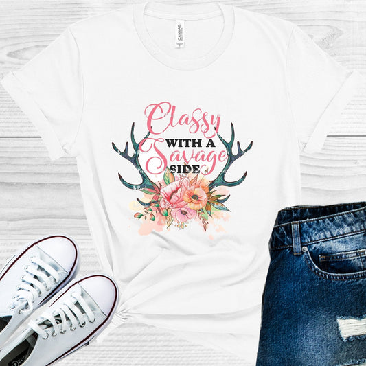 Classy with a Savage Side Graphic Tee