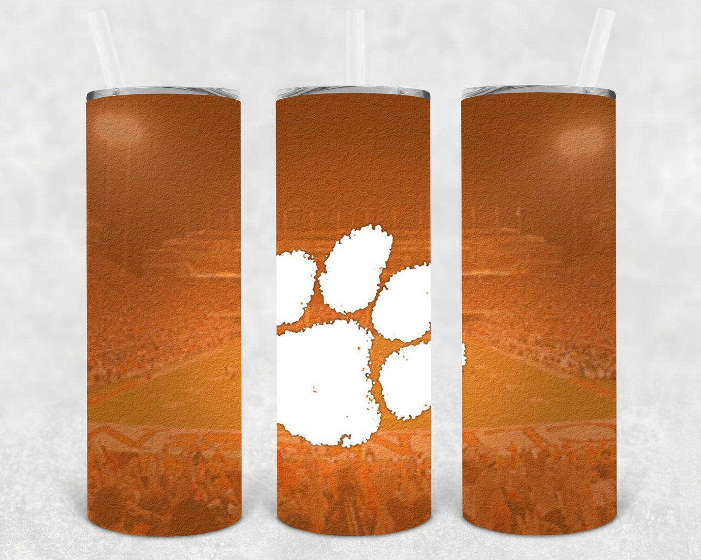 Clemson Tigers 20 oz Skinny Tumbler