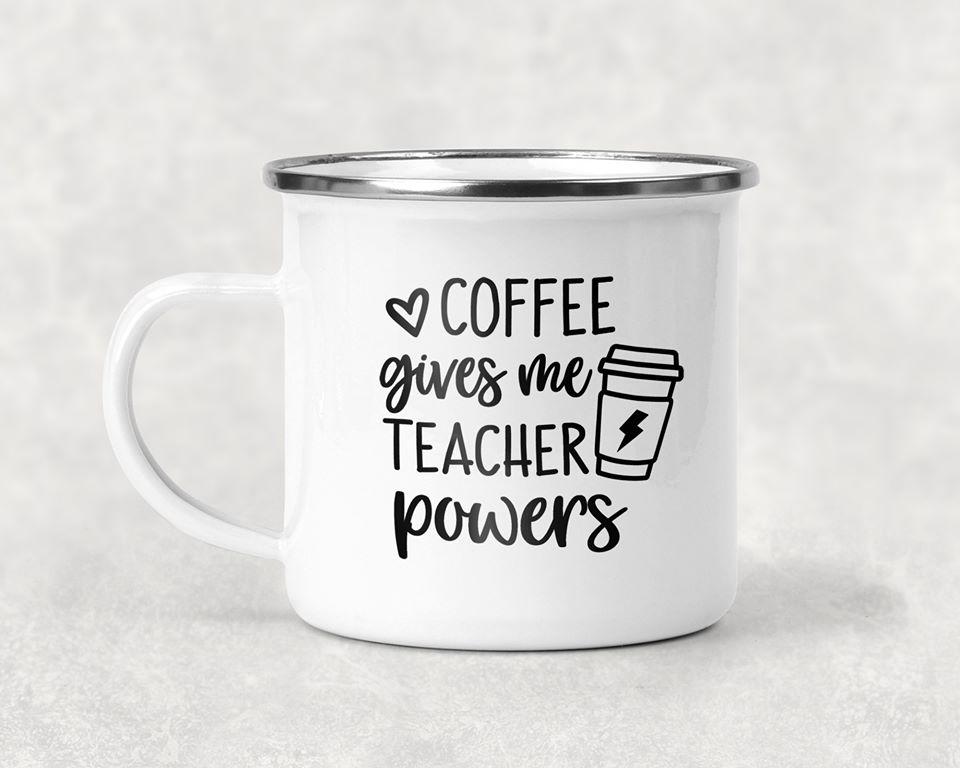 Coffee Gives Me Teacher Powers Mug
