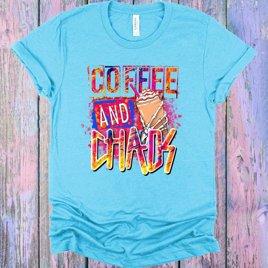 Coffee and Chaos Graphic Tee
