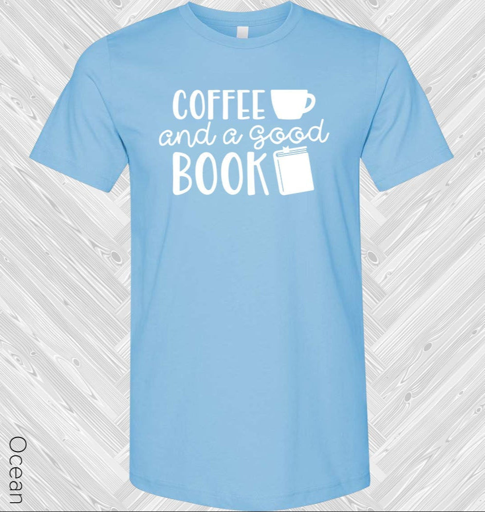 Coffee and a Good Book Graphic Tee