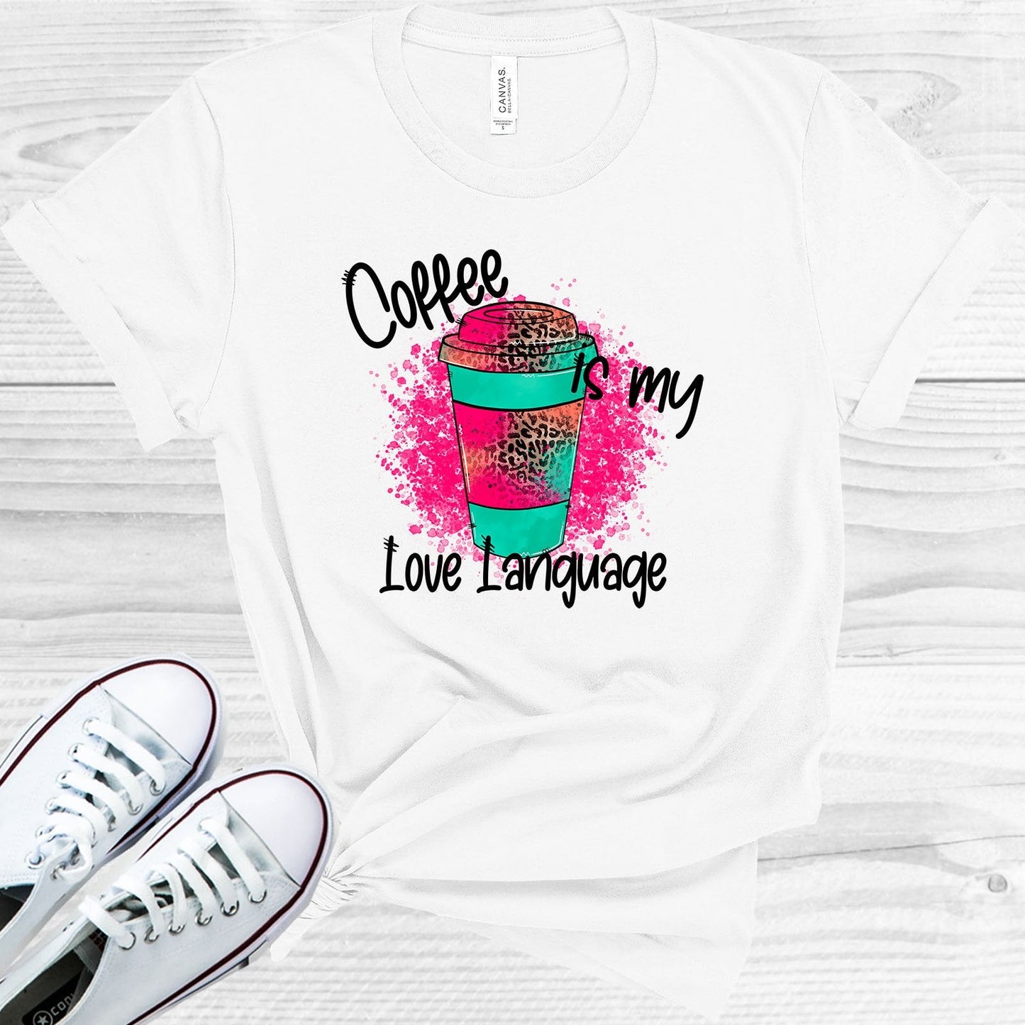 Coffee is My Love Language Graphic Tee