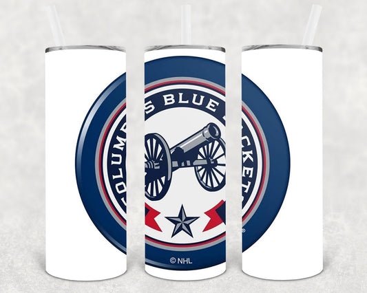 Columbus Blue Jackets 20 oz Skinny Tumbler