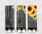 Country Sunflower 20 oz Skinny Tumbler