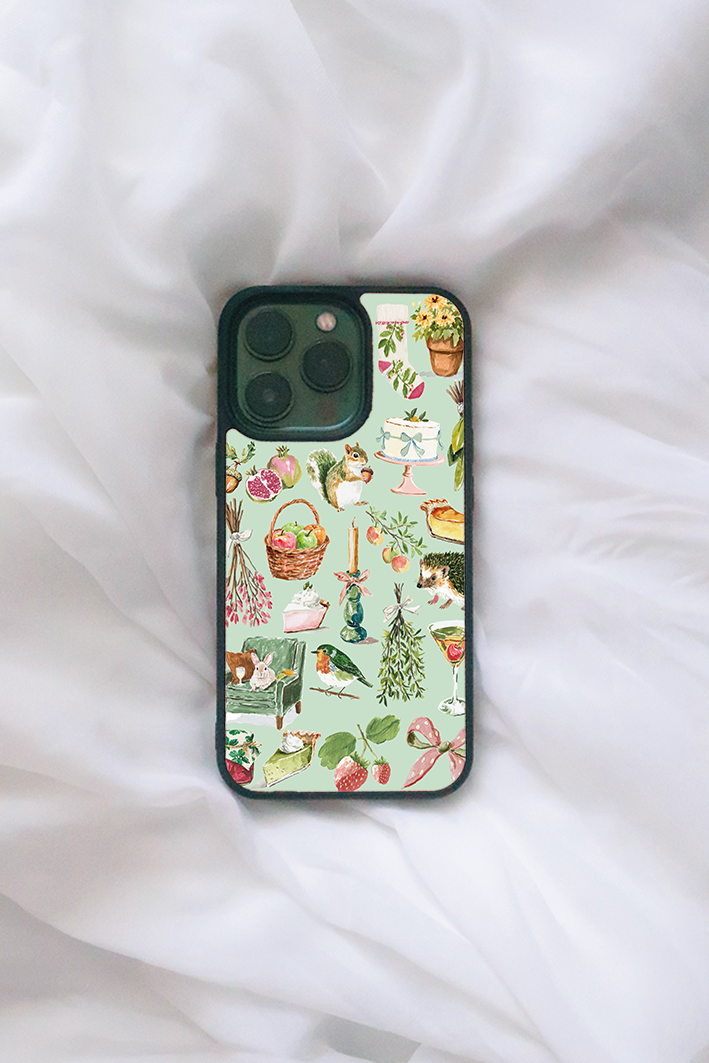 Cozy Cottage iPhone Case