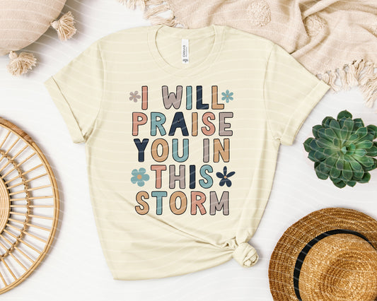 I Will Praise You in This Storm Graphic Tee