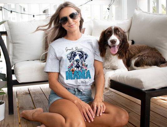 Great Dane Mama Graphic Tee