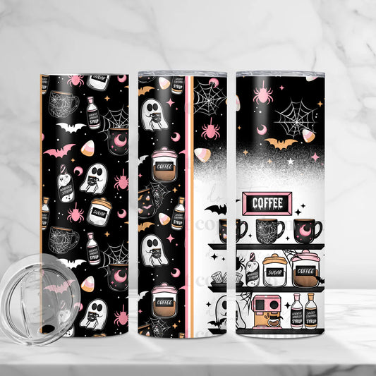 Spooky Coffee 20 oz Skinny Tumbler
