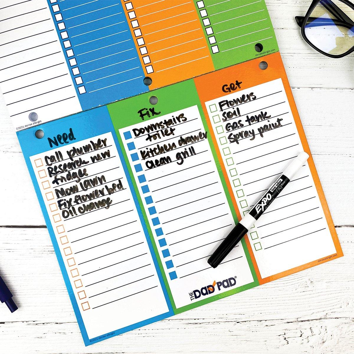 Dad Pad® Weekly Planner Pad