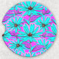 Car Coaster Set - Daisies