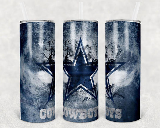 Dallas Cowboys 20 oz Skinny Tumbler