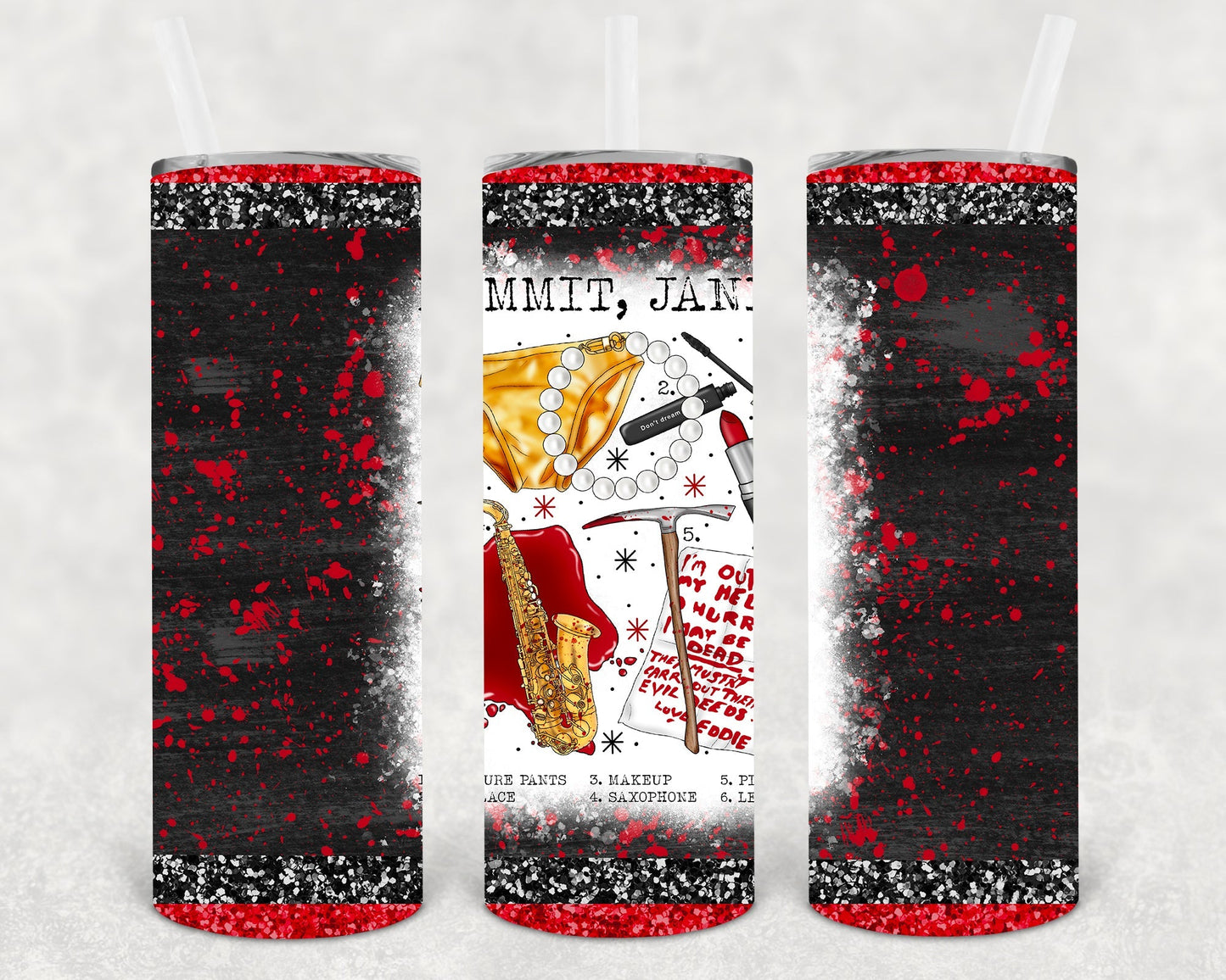 Da**it Janet 20 oz Skinny Tumbler