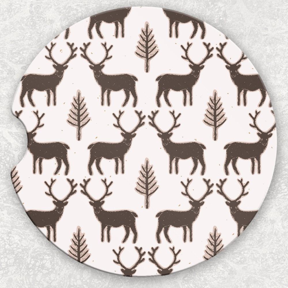 Car Coaster Set - Deer