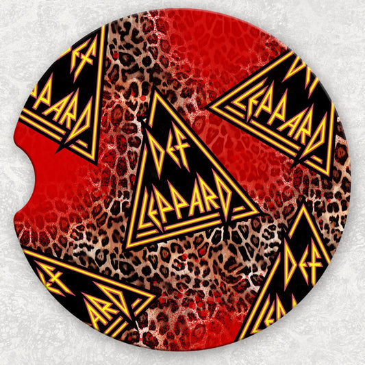 Car Coaster Set - Def Leppard