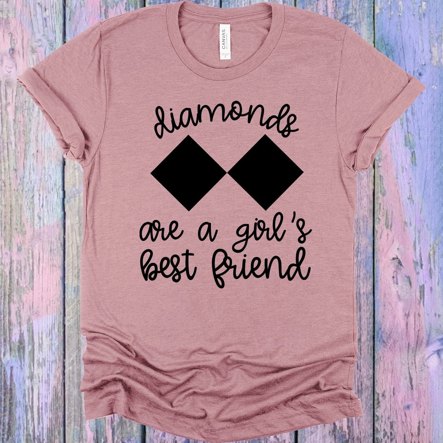 Diamonds are a Girl's Best Friend Graphic Tee