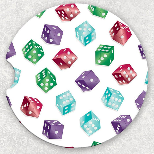 Car Coaster Set - Dice