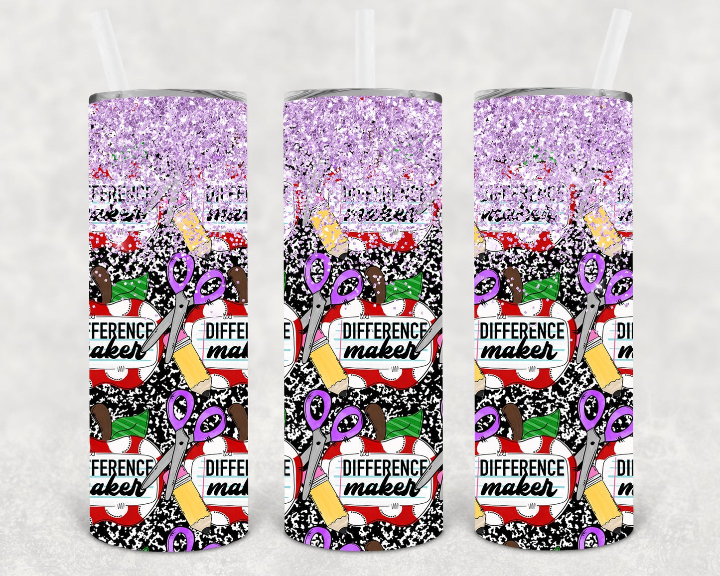 Difference Maker 20 oz Skinny Tumbler