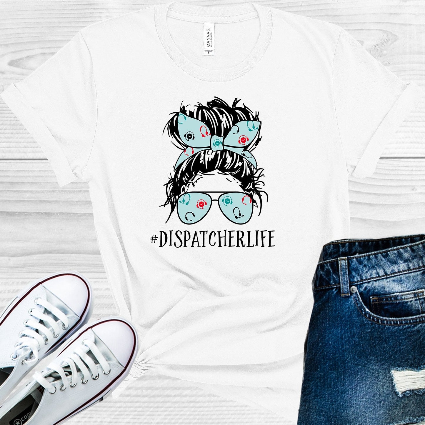 Dispatcher Life #dispatcherlife Graphic Tee