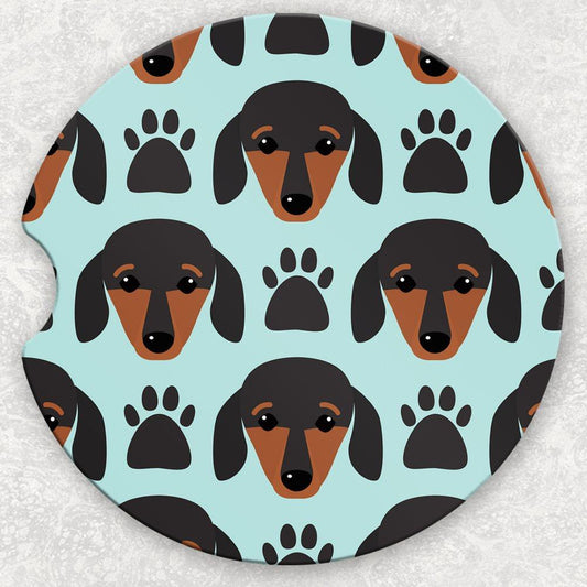 Car Coaster Set - Dogs