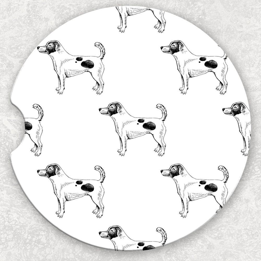 Car Coaster Set - Dogs