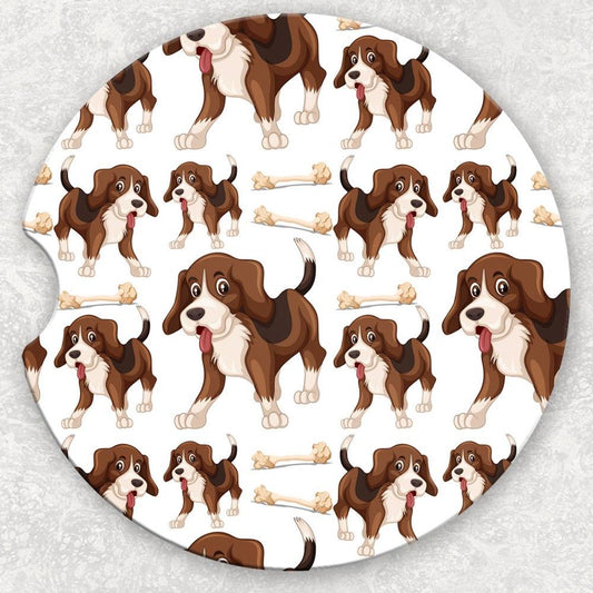Car Coaster Set - Dogs