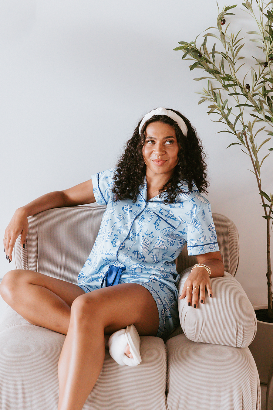 Dolce Vita Satin Pajamas