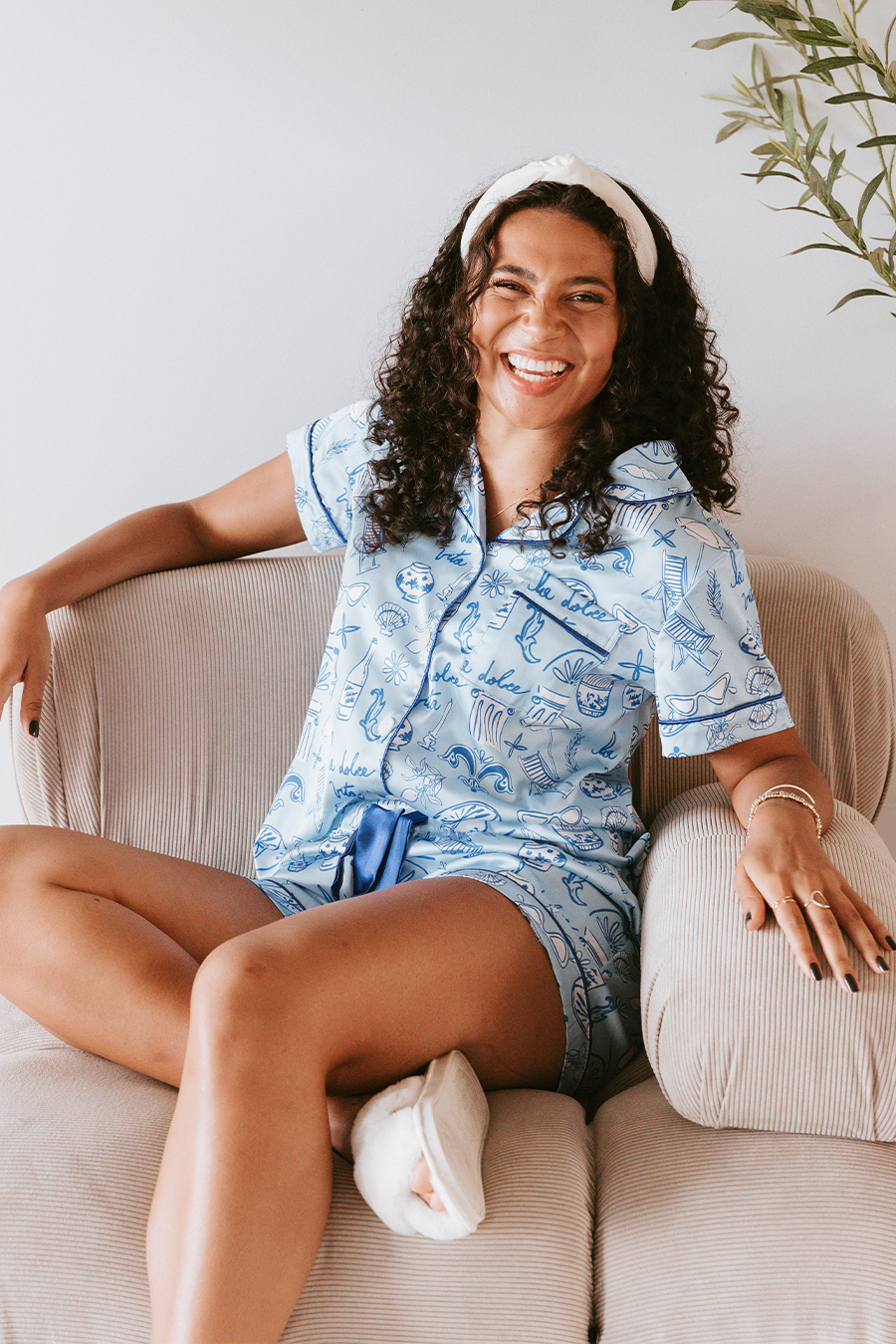 Dolce Vita Satin Pajamas