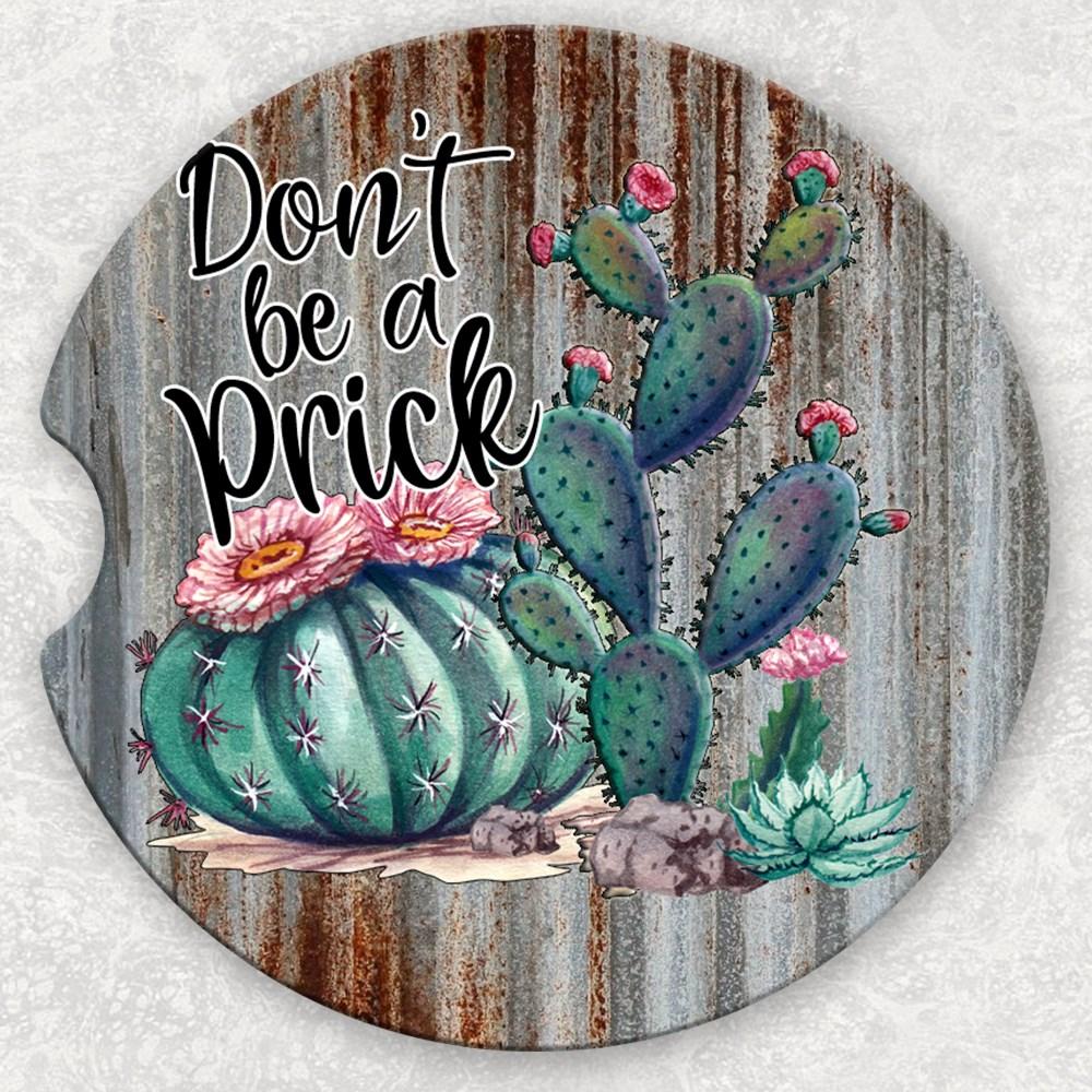 Car Coaster Set - Don't Be a Prick