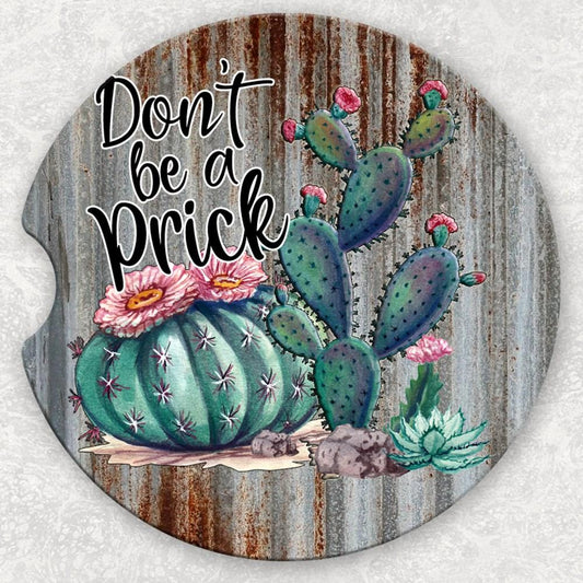 Car Coaster Set - Don't Be a Prick