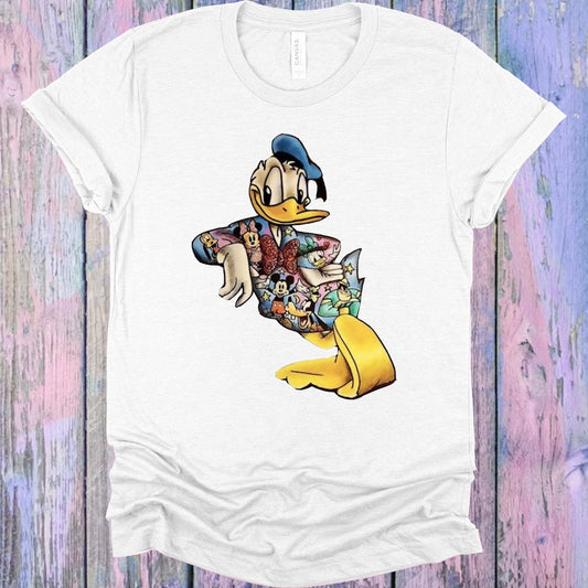 Donald Duck Collage Graphic Tee