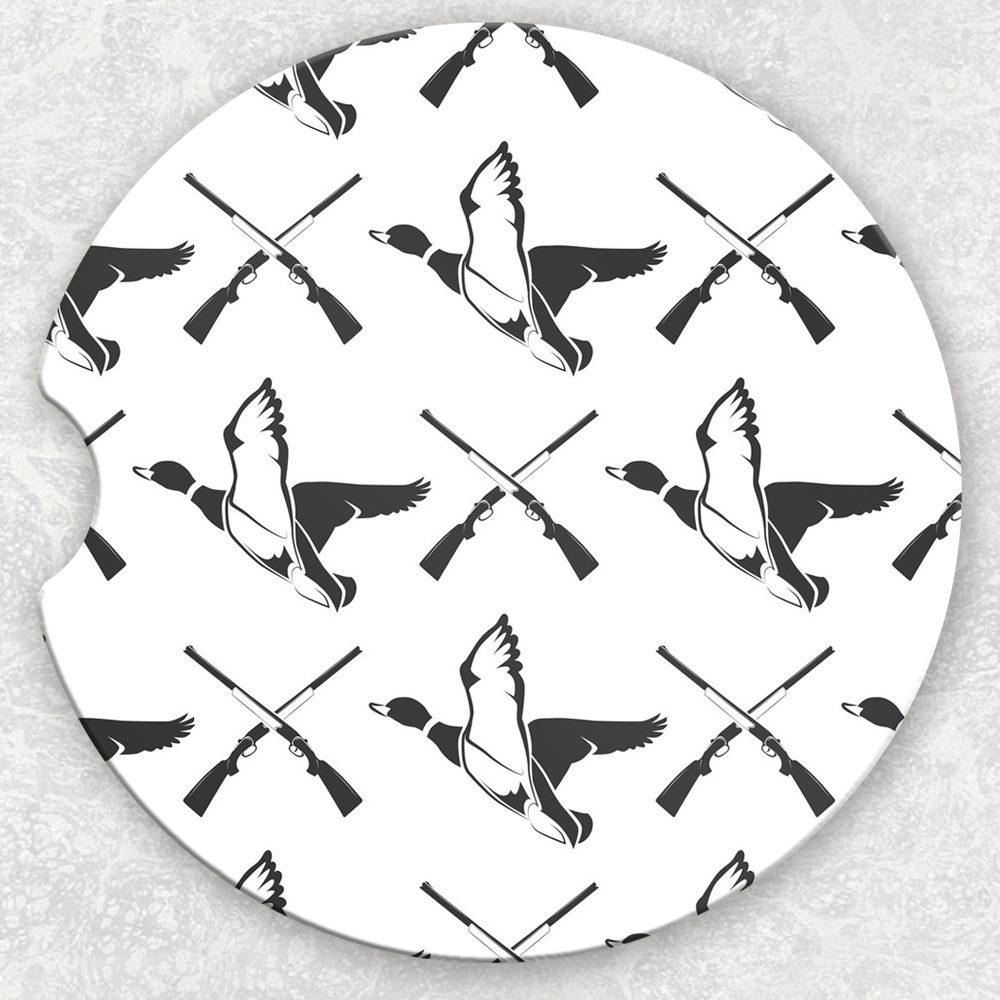 Car Coaster Set - Duck Hunting