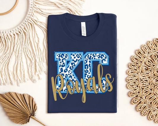 Leopard Royals Graphic Tee