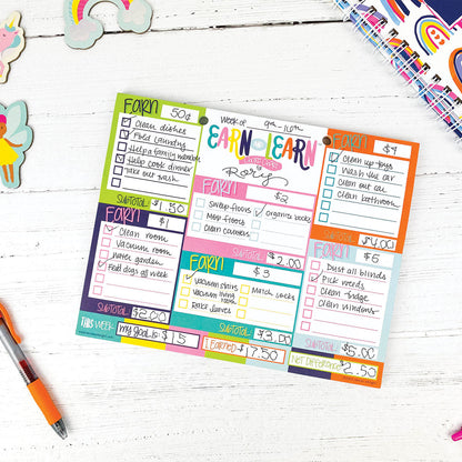 Happy Habits Bundle for Kids | Chore Chart, Gratitude Journal & Stickers + BONUS App Membership