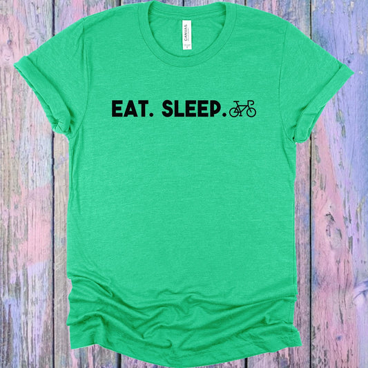 Eat Sleep Bike Graphic Tee
