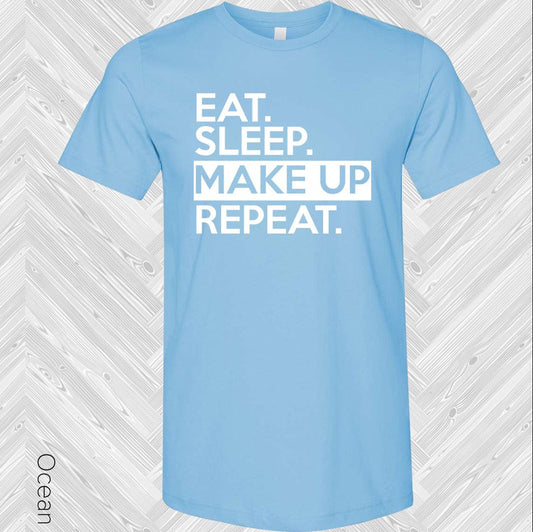 Eat Sleep Makeup Repeat Graphic Tee