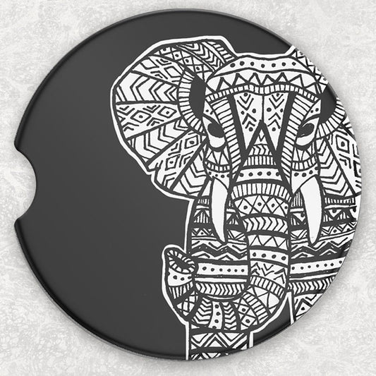 Car Coaster Set - Elephant