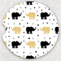 Car Coaster Set - Elephants