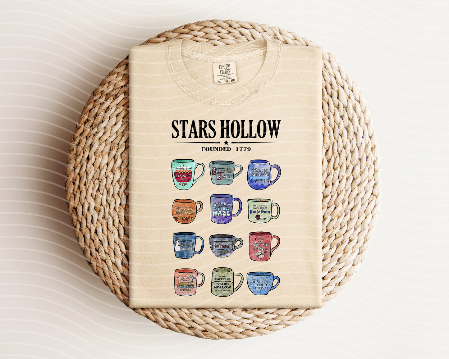 Stars Hollow Mugs Graphic Tee