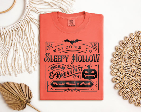 Sleepy Hollow Dead & Breakfast Graphic Tee
