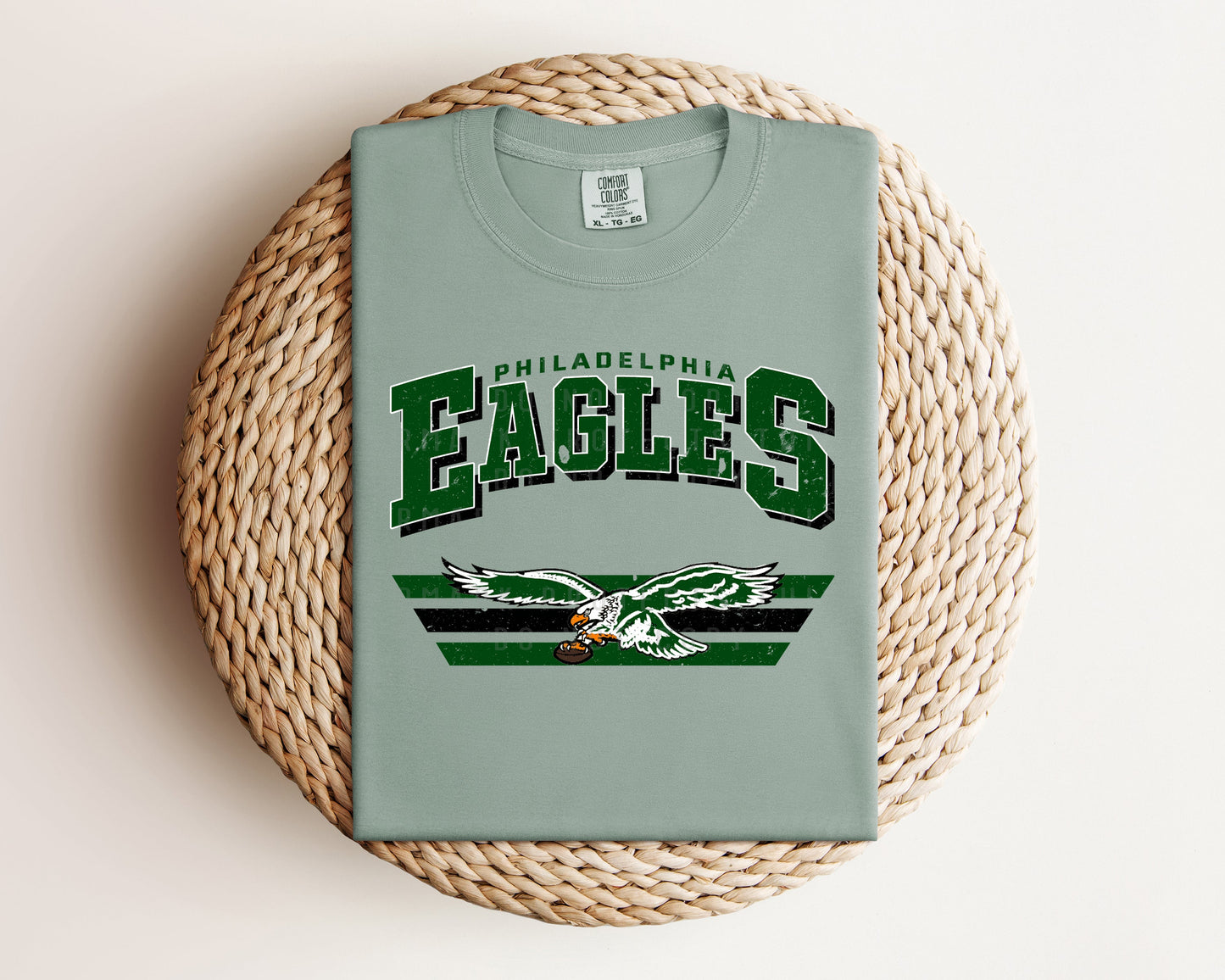 Vintage Team Eagles Graphic Tee