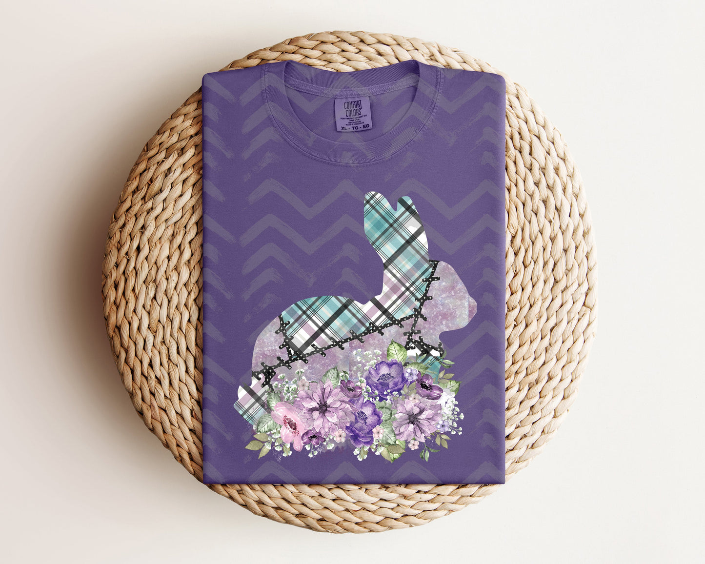 Floral Bunny Graphic Tee