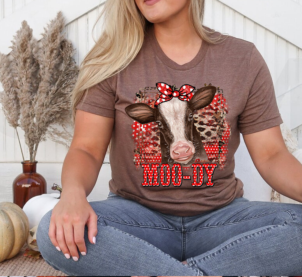 Moo-dy Graphic Tee