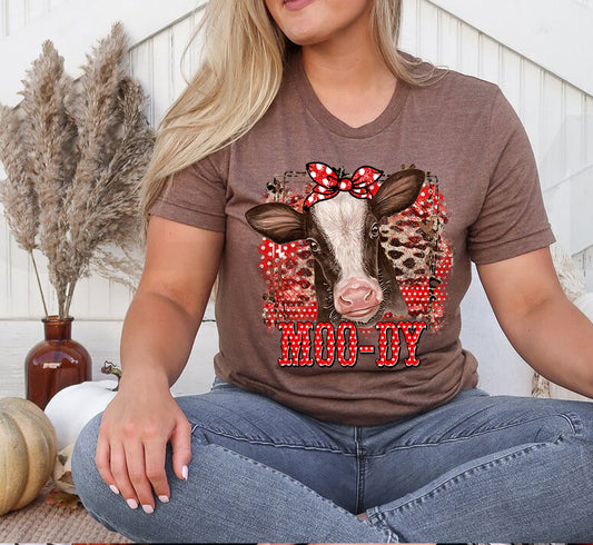 Moo-dy Graphic Tee
